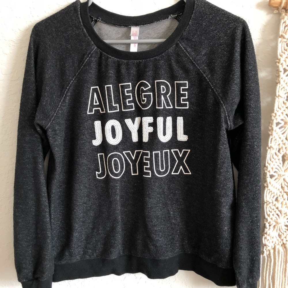 Black ls sweater